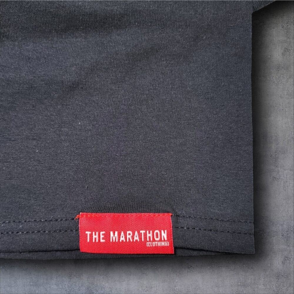 NWT The Marathon Clothing 2-Pk T-Shirt Nipsey Hussle TMC Flag In Black Size S - Picture 5 of 7